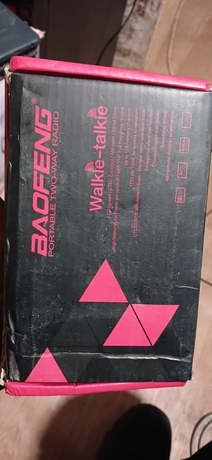 Рация Boufeng UV-10R Red новая в заводской упаковке