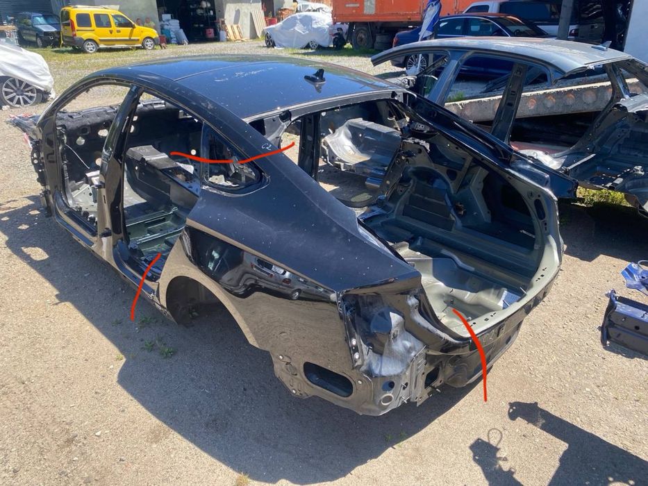 Четверть стійка крило ланжерон поріг кузов audi a5 f5 8w b9 sportback