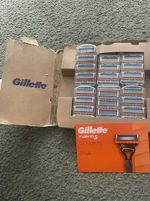 Gillette Fusion5 wkłady ostrza wymienne 24szt. 2310(3)