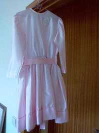 Vestido cerimónia cor de rosa