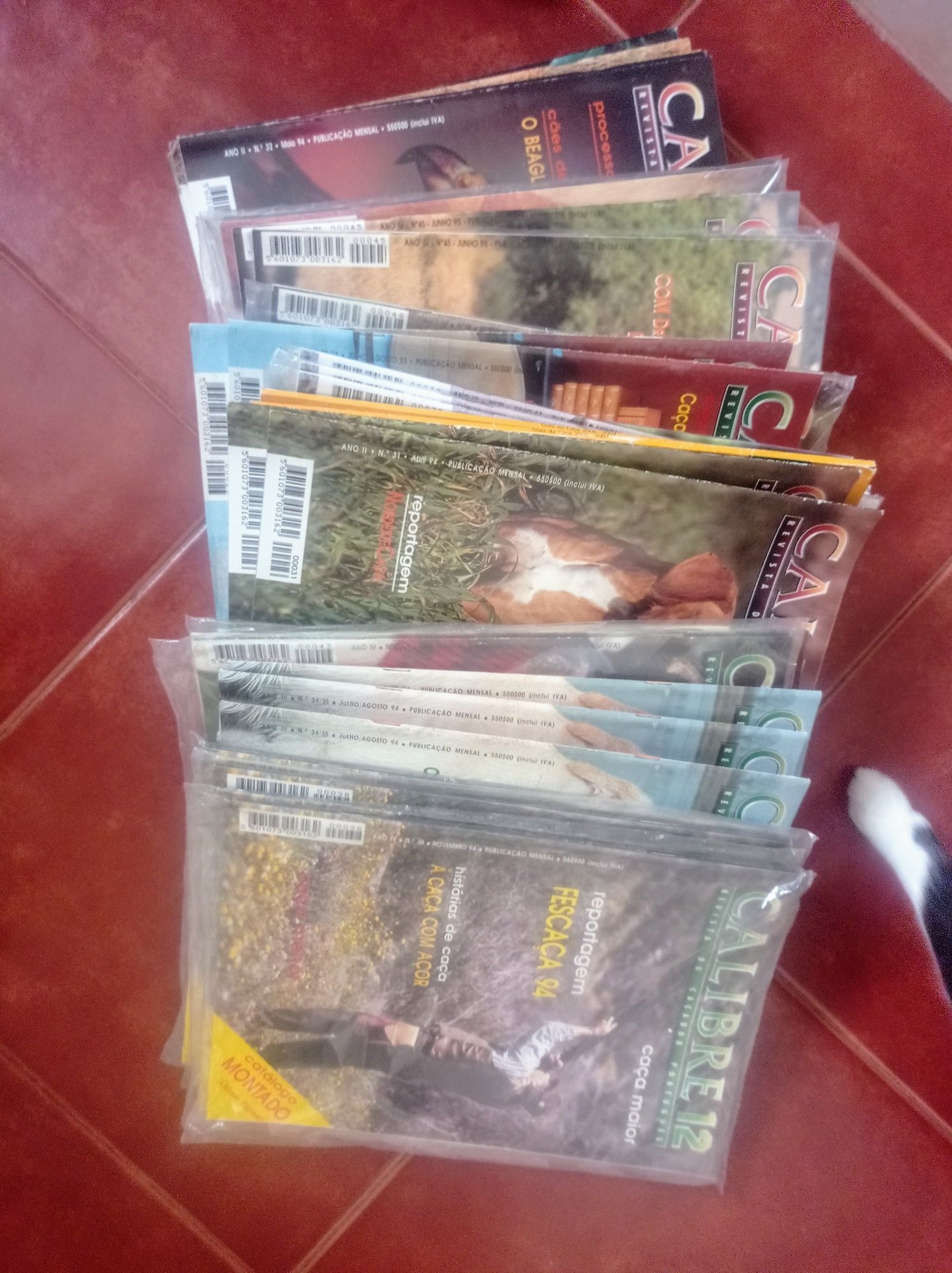 Revistas calibre 12 1993 a 1997