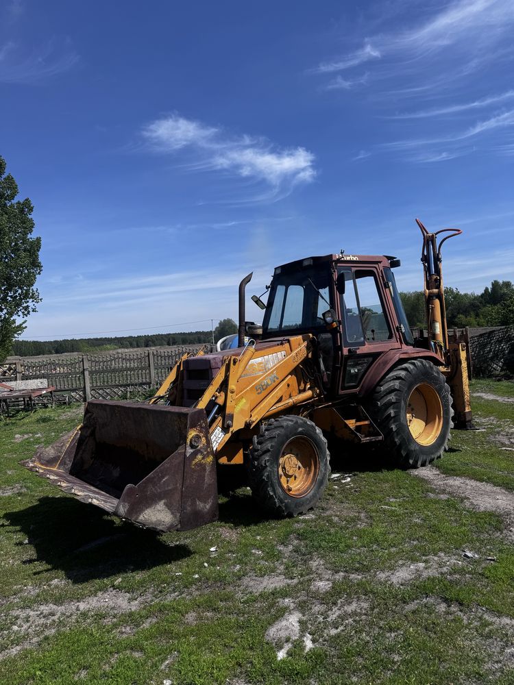 Koparko ladowarka Case 580K,szczeka,teleskop,jcb,4x4