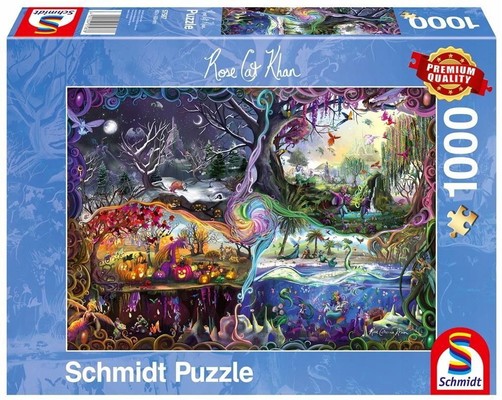 Puzzle 1000 Roce Cat Khan, Portal Czterech Pór Rok