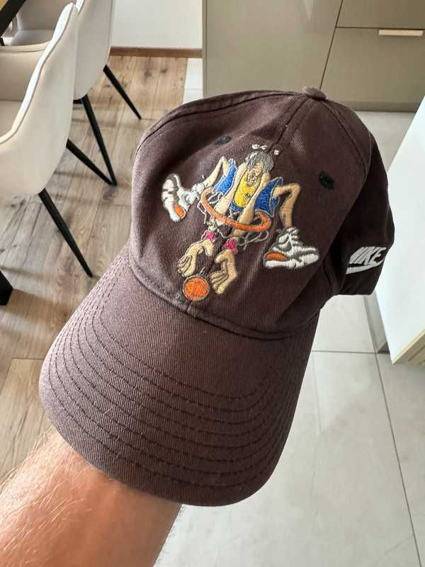 Czapka Vintage 90s Nike Keep on Dunking NBA Brown Cap