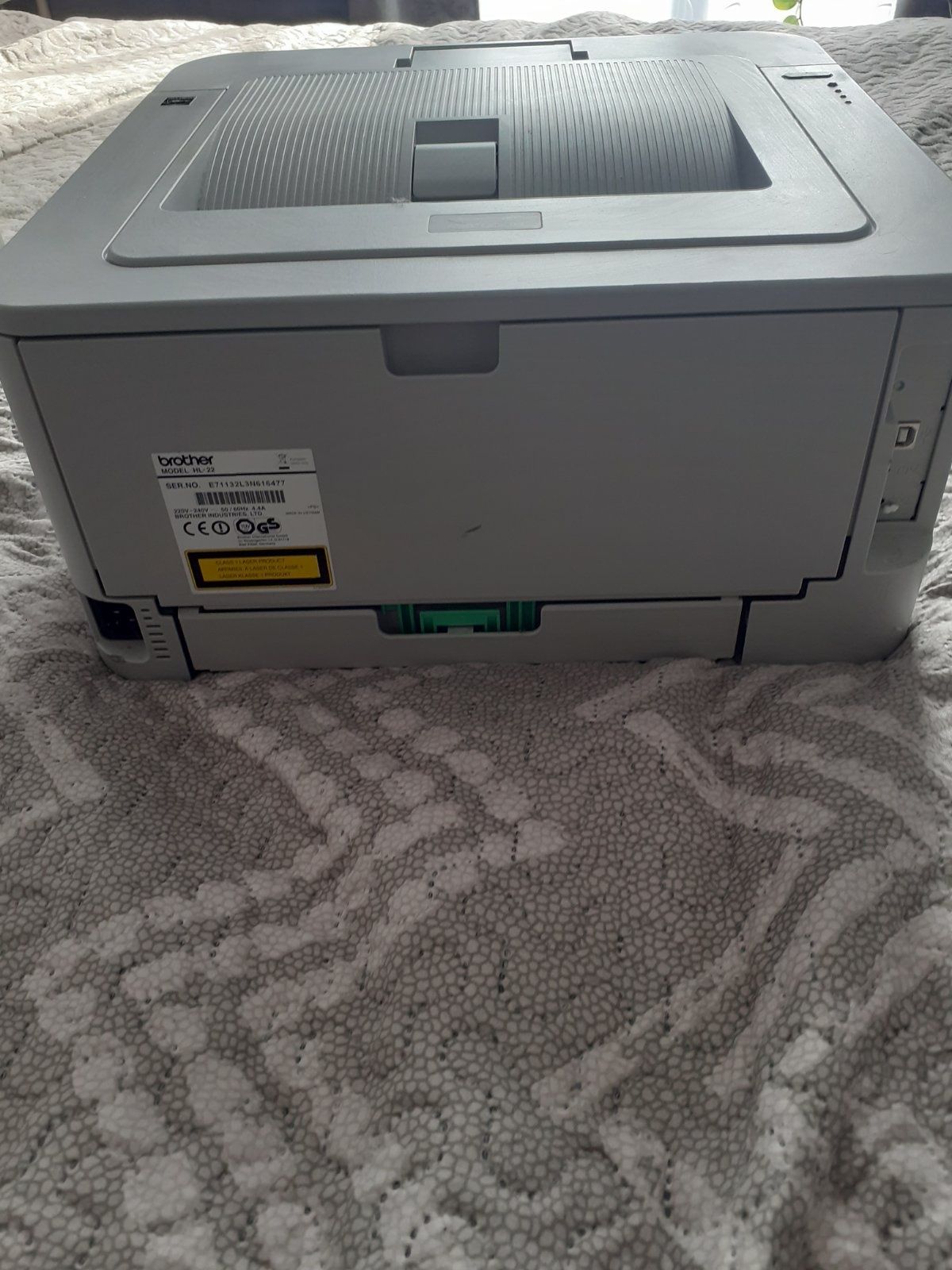 Принтер Brother, сканер HP Scanjet g2410