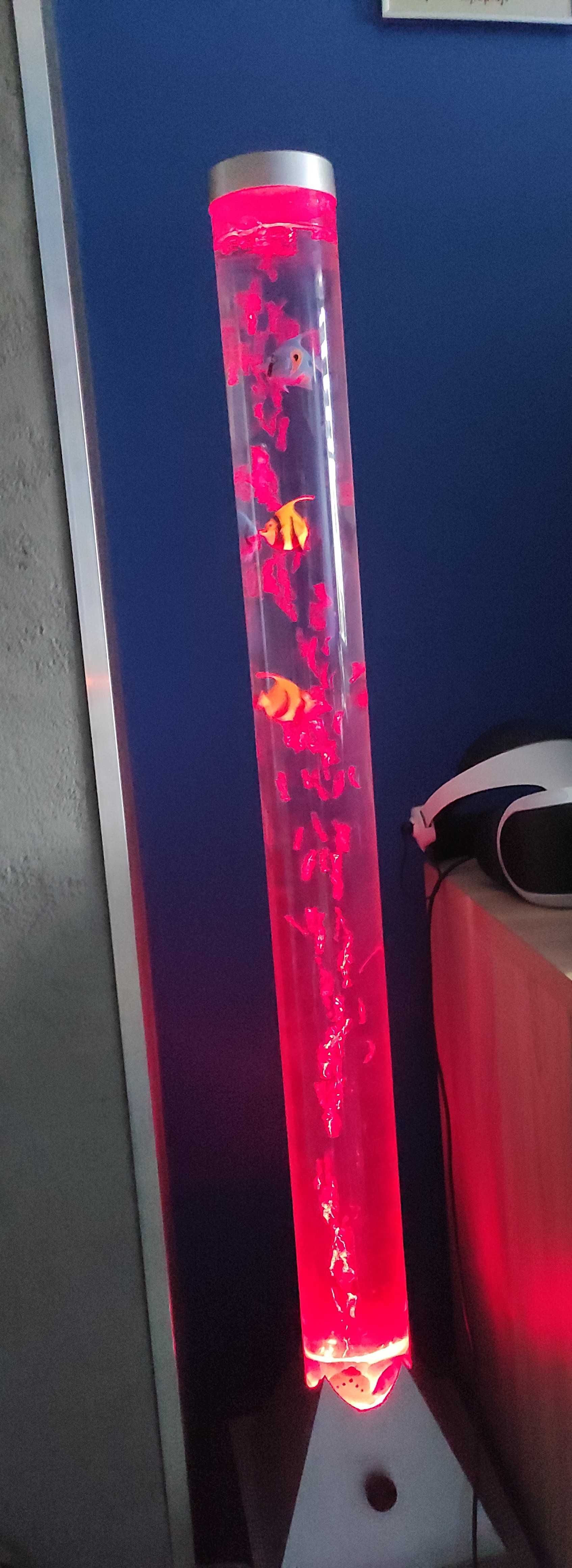 Sprzedam lampę - tuba bąbelkowa LED - zmieniająca kolory 120 cm