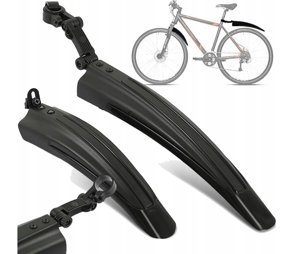 NOWE Błotniki rowerowe na rower 26/28 pro przód + tył