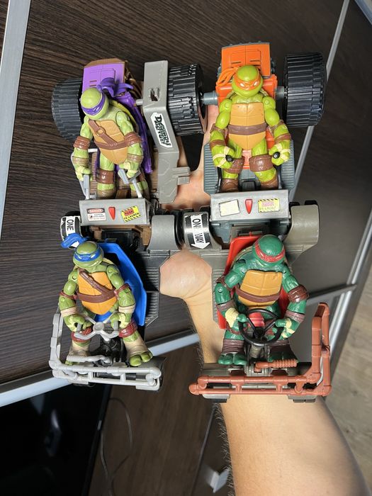 Черепашки ниндзя на транспорте оригинал