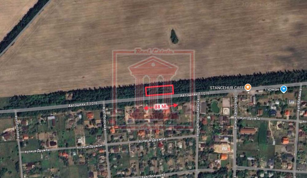 ‼️Без комісії‼️Зем.ділянка,зручно під бізнес:АЗС,СТО,таунхауси,готель