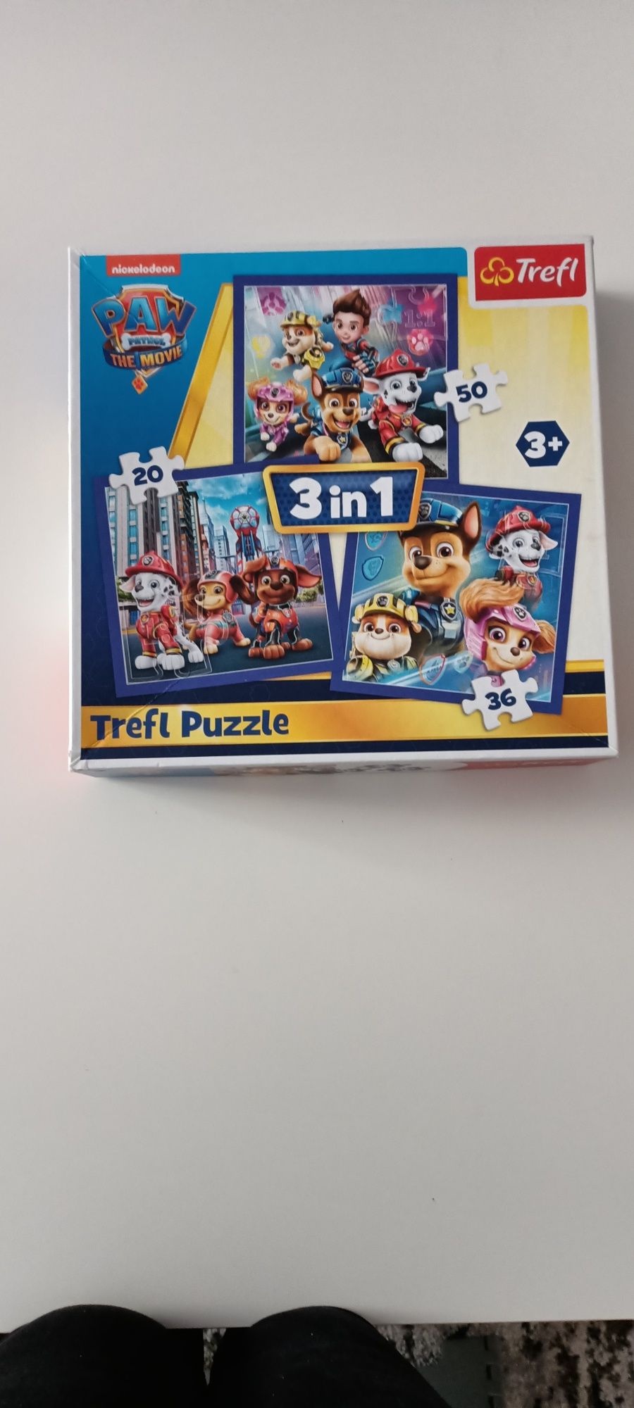 Puzzle - Psi Patrol  3 im 1 firma Trefl