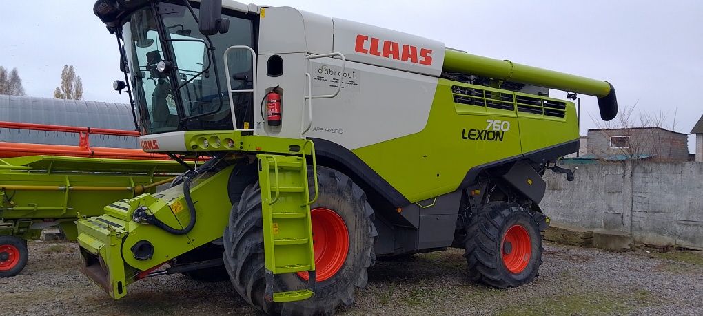 Комбайн. CLAAS Lexion 760.Лексіон.