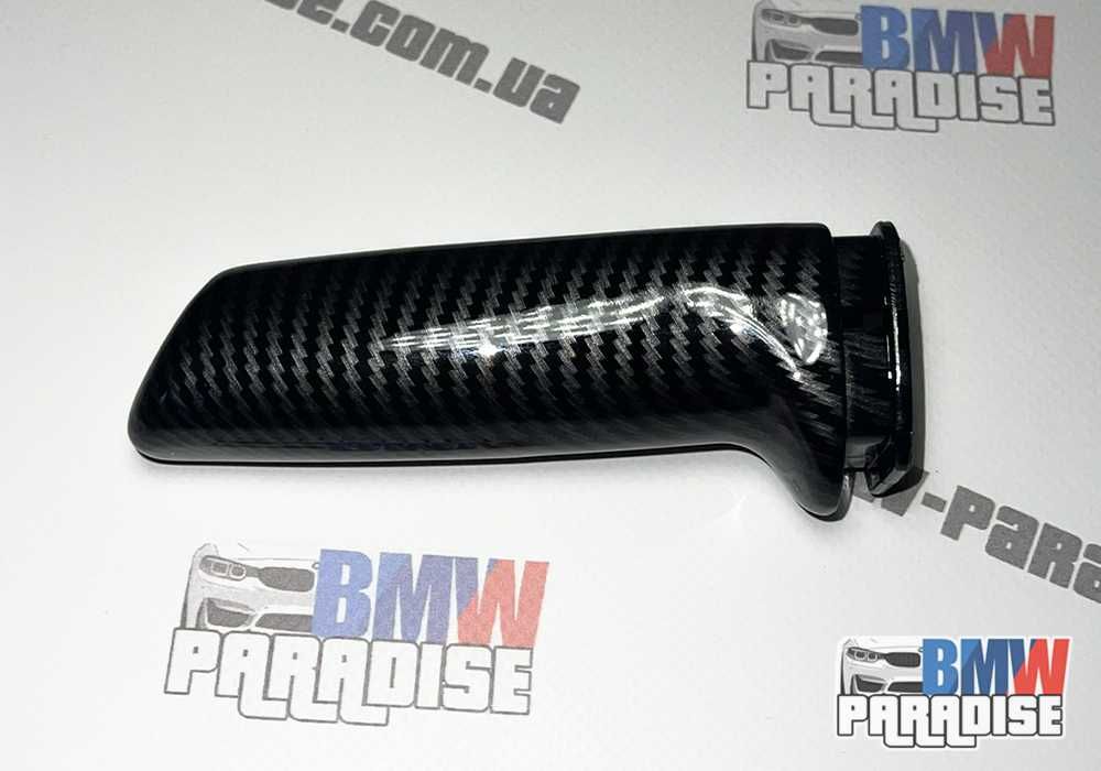 Карбоновая Накладка на ручку ручного тормоза BMW E90 F10 F30 F20 E81