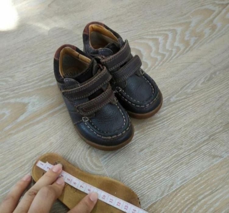 Шкіряні черевики Clarks 22 р.
