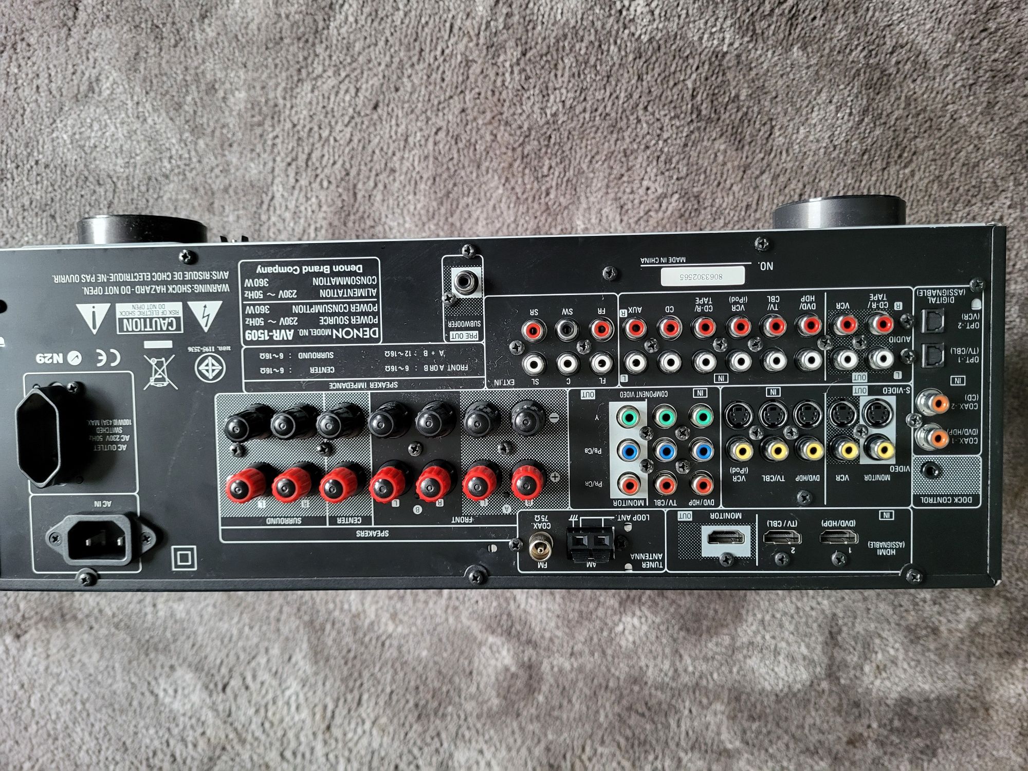 Amplituner Wzmacniacz Denon AVR-1509