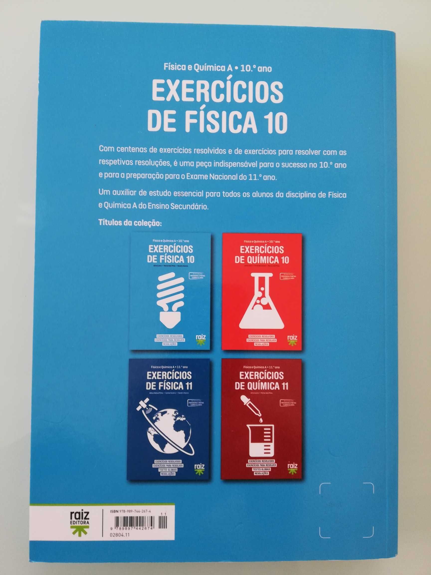 Livro de exercícios de Física 10.ano