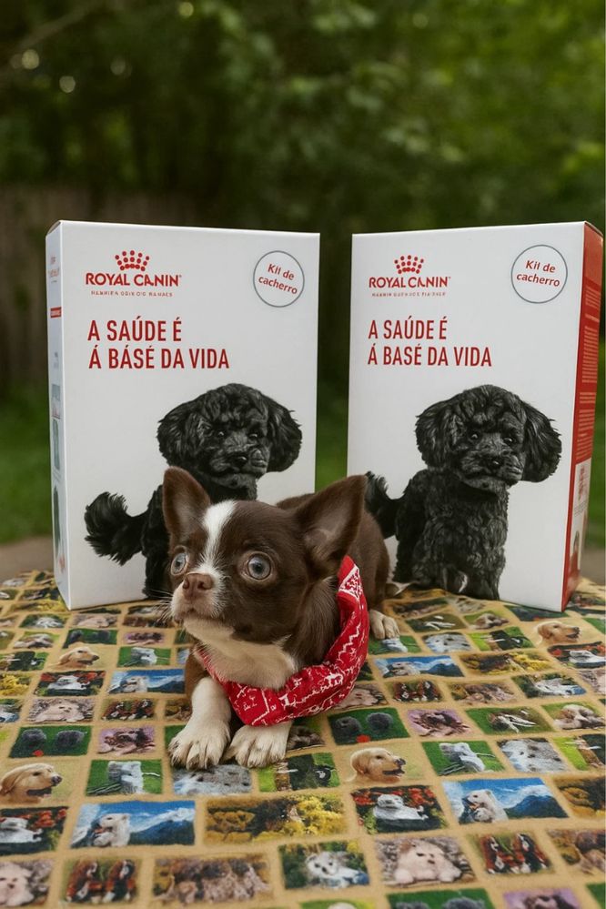 Menino Chihuahua chocolate