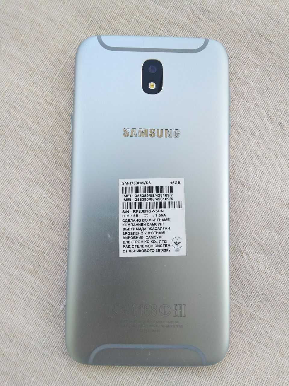 Продам смартфон Samsung Galaxy J730FM/DS