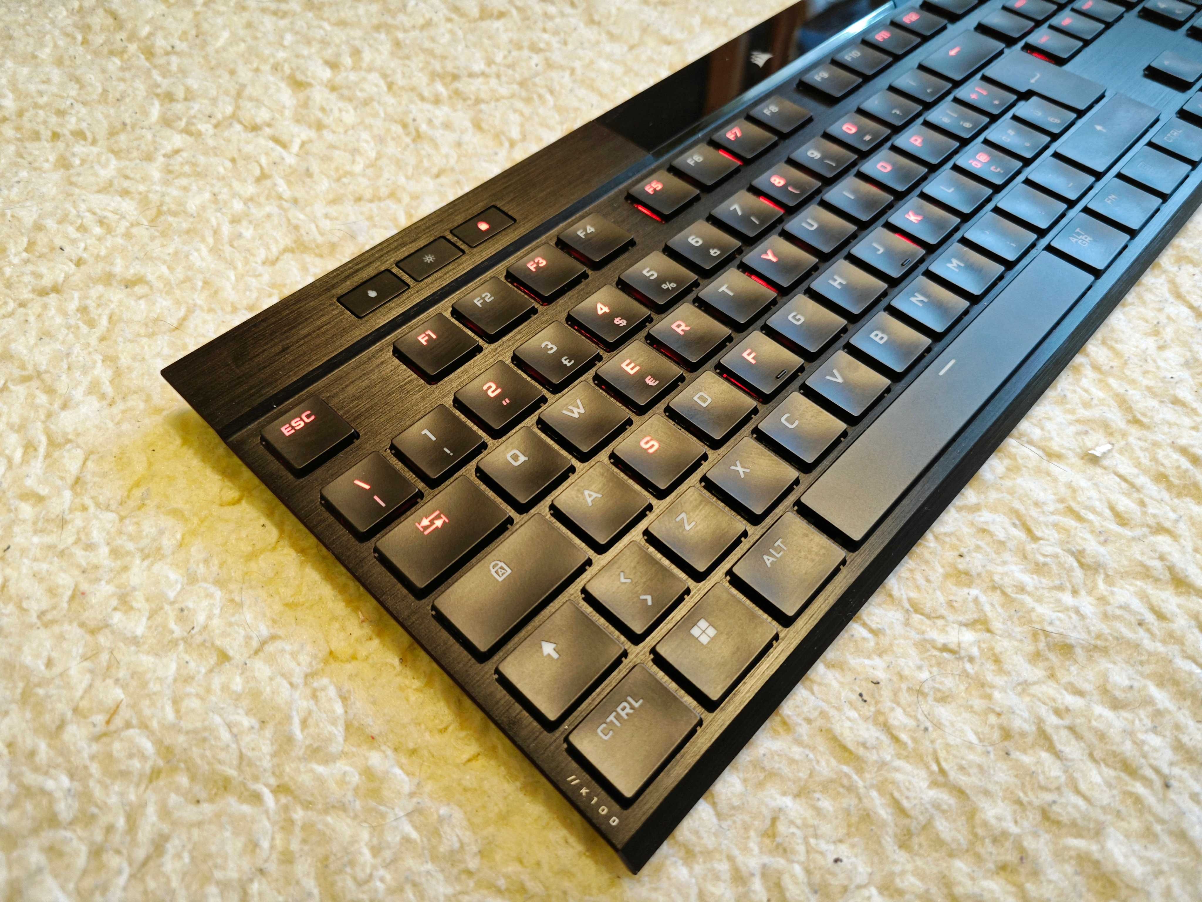 Klawiatura Corsair K100 Air Wireless RGB - Italiano