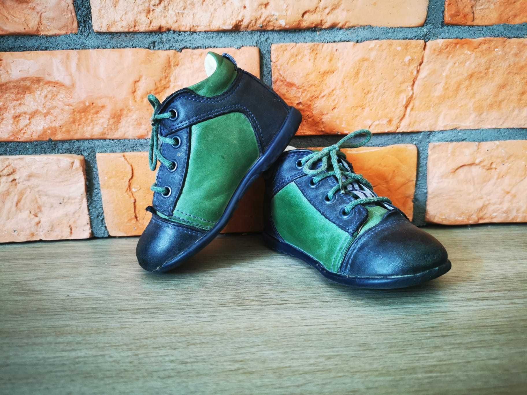 Buty skorzane Emel 21 roczki