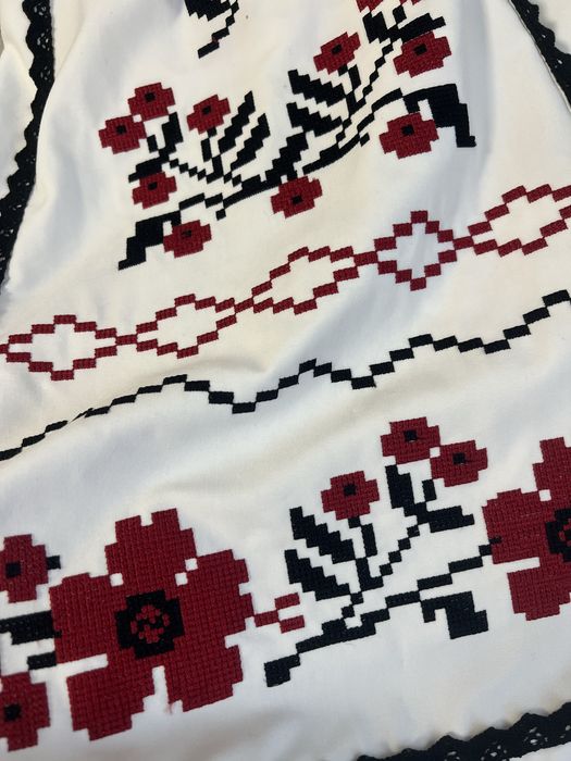 вишита сукня червоний орнамент