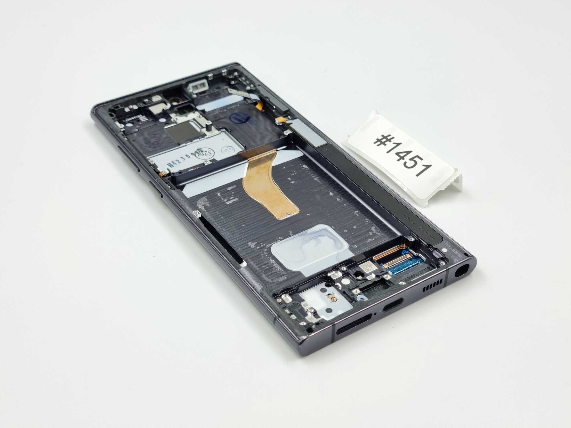 Samsung Galaxy S22 Ultra Ekran + Korpus Oryginalny Demontaż | #1451