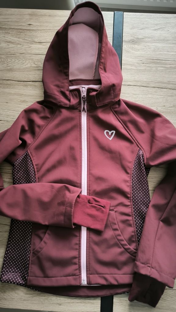 Kurtka Softshell dziewczęca H&M rozmiar 152