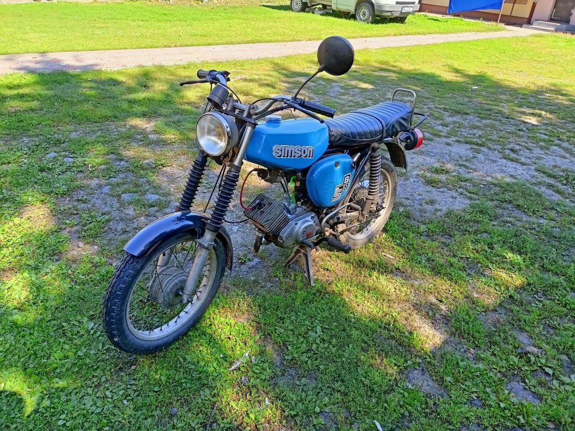 Simson s51 zarejestrowany