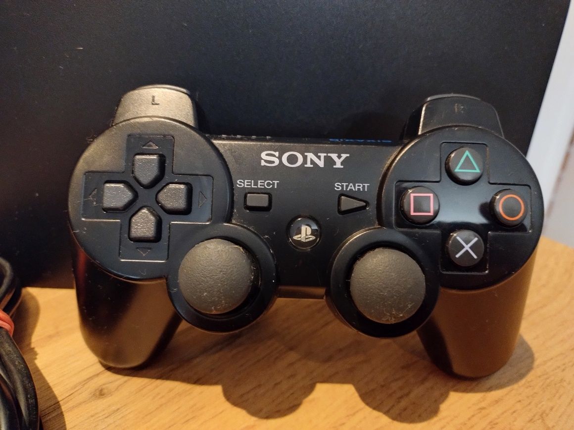 PlayStation 3 slim przerobiona HFW 4.90 HEN zestaw