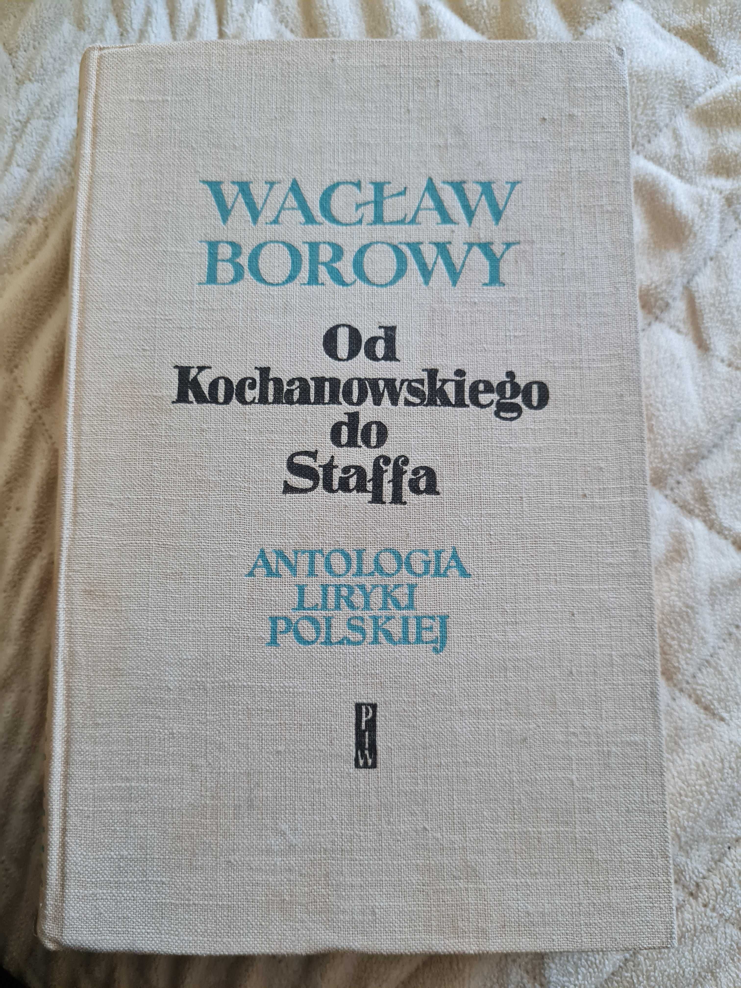 Od Kochanowskiego do Staffa. Antologia liryki polskiej W. Borowy