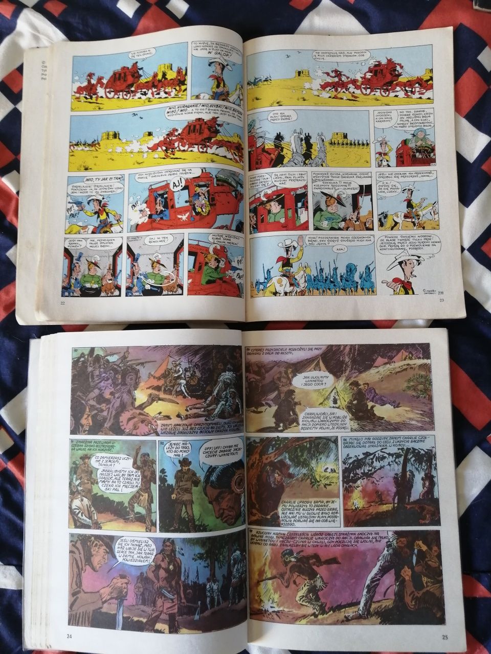 Komiksy 2szt.Dyliżans 1968r oraz Old Shatterhand i WINNETOU 1987r