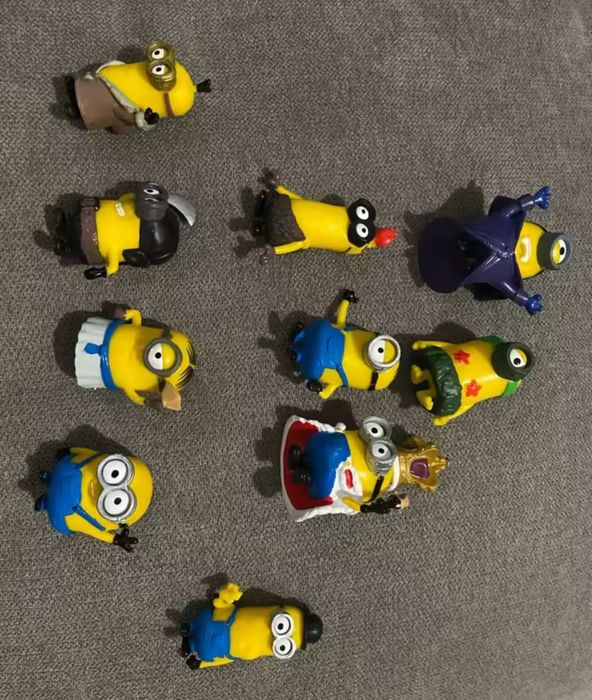Комплект 10 шт фигурки Миньон Гадкий Miniones