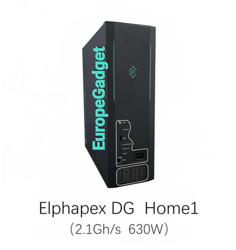 Elphapex DG Home 1 Miner 2.1G Scrypt Algorithm LTC+DOGE+BEL Coins Mine
