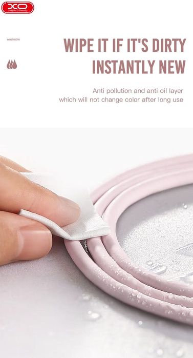 XO kabel NB-Q226A USB-C - Lightning 1m 27W czarny