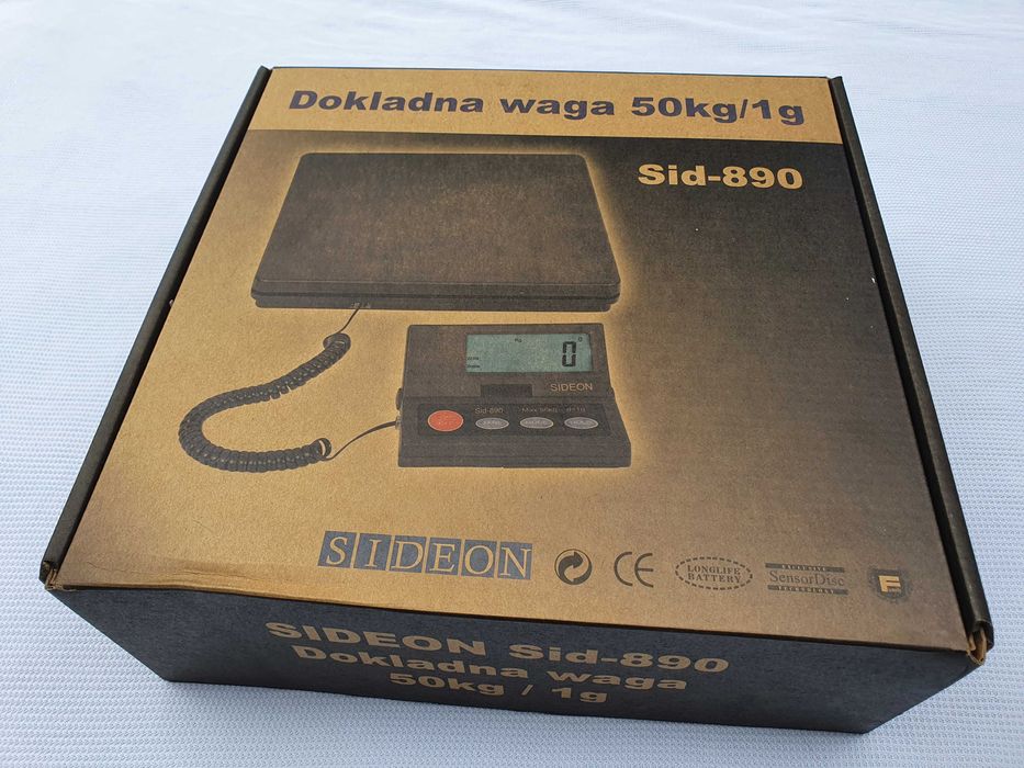 Przenośna Waga Rolnicza Sideon do Owoców Skrzynek Pojemników Tacek