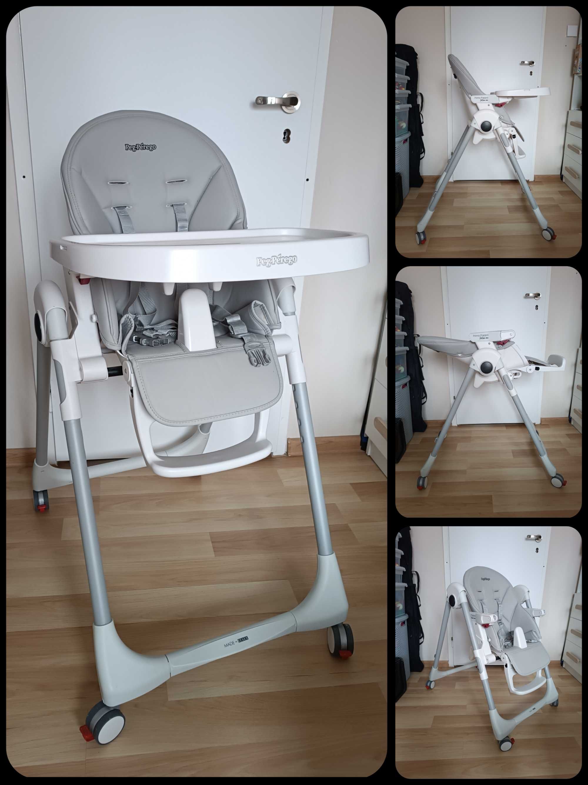 Krzesełko do karmienia leżaczek Peg Perego Follow Me