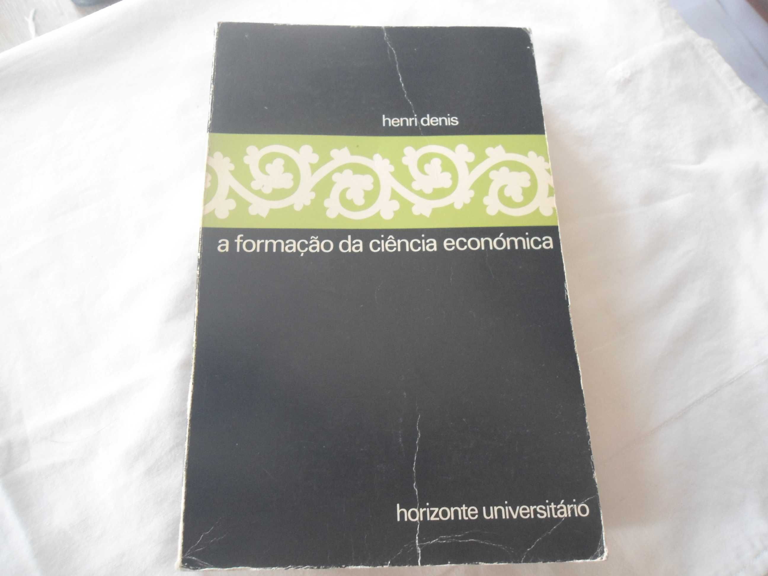 A Formação da Ciência Económica por Henri Denis