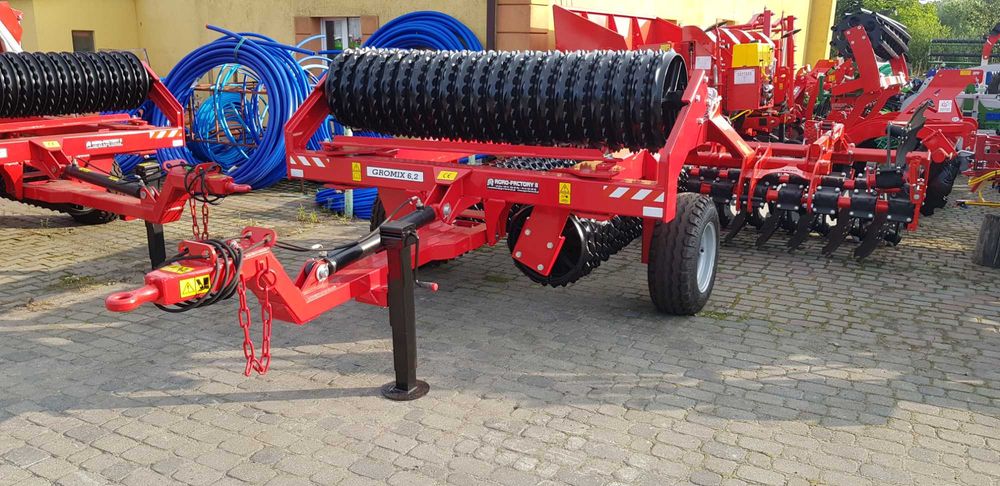 OD RĘKI !!! Wał Cambridge 6,2m 530mm posiewny  Agro-Factory Gromix