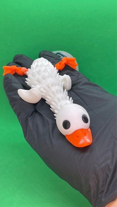 Рулива іграшка Гусак, Гусь 3д друк