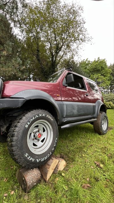 Suzuki Jimny 1,3 Benzyna + LPG, 4x4, lift 6 cali, hak, wyciągarka