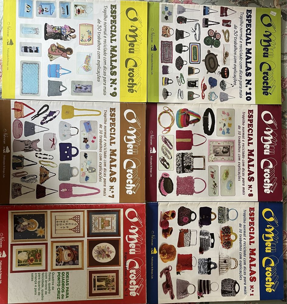 Revistas de crochet Antigas