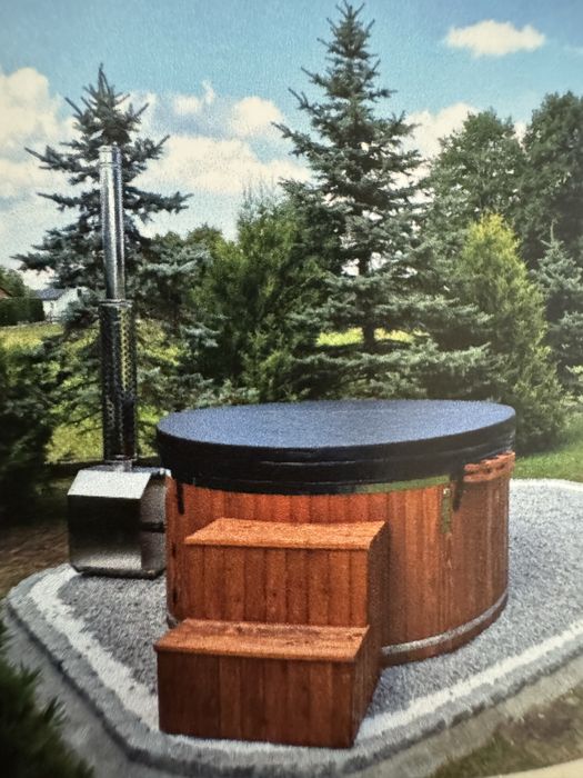 Balia ogrodowa z jacuzzi