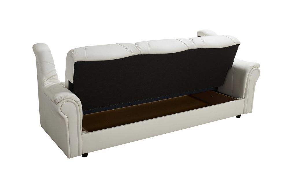 Sofa Wersalka skórzana "KAROL" skóra naturalna PRODUCENT