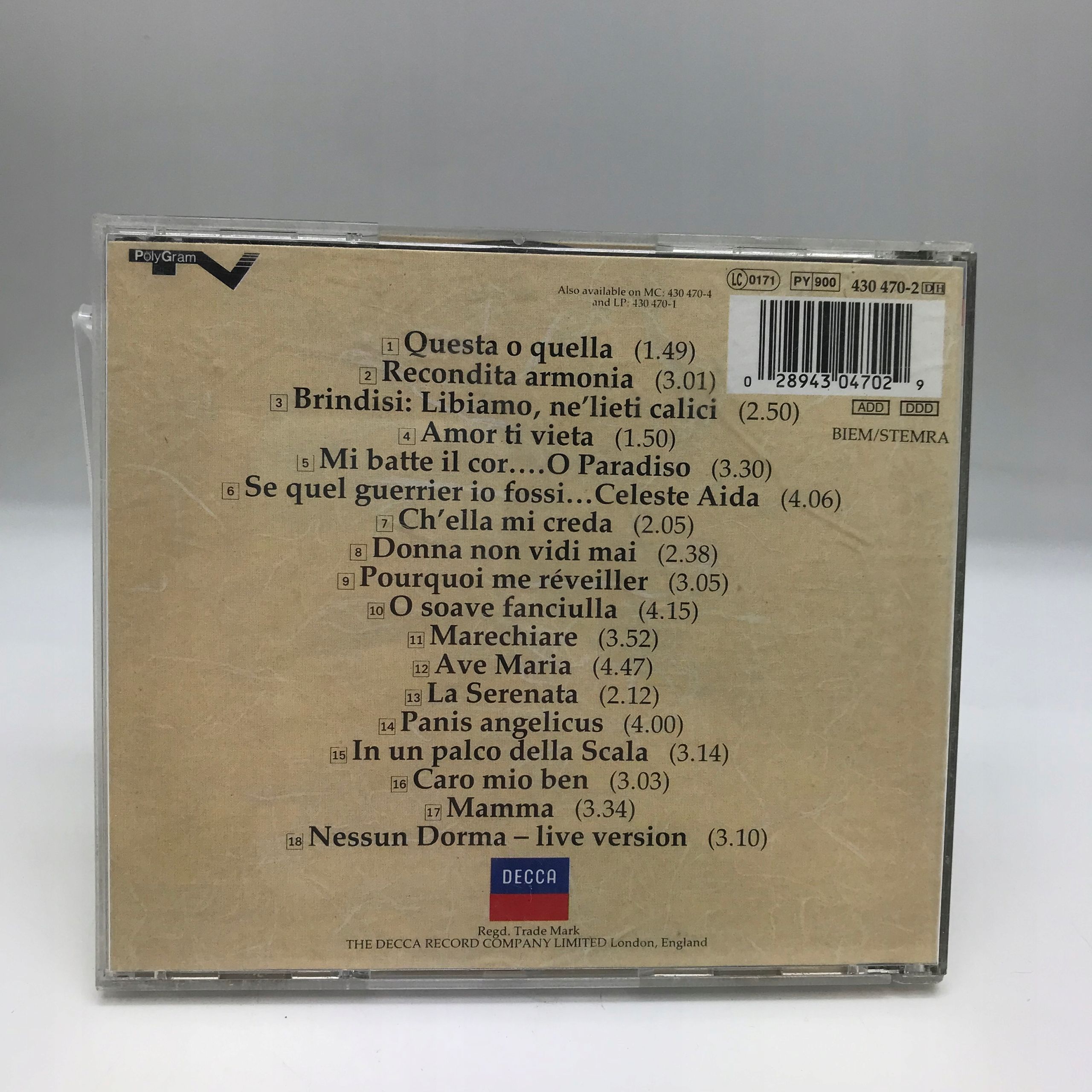 Cd - Luciano Pavarotti - Essential Pavarotti Ii