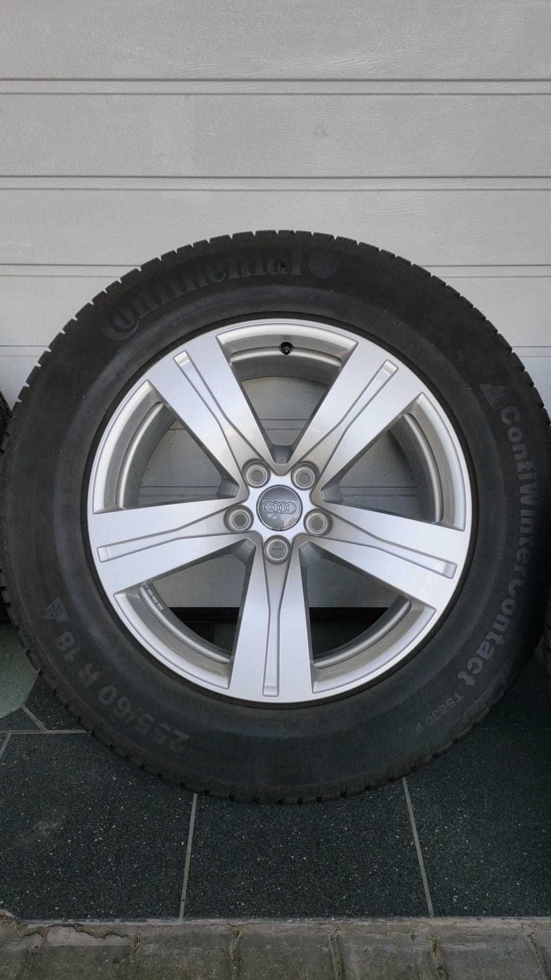 Koła Audi Q7 18'' 5x112 opony zimowe 255/60/18 Vw Touareg OL1039