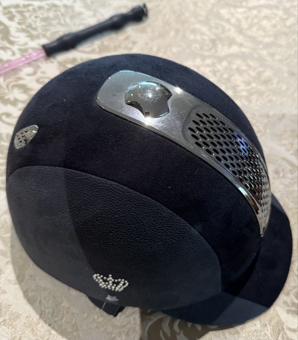 Capacete e stik hipismo