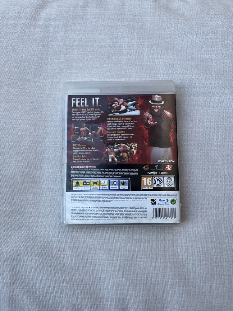 Gra W2k15 Wresling WWE PS3 Playstation 3