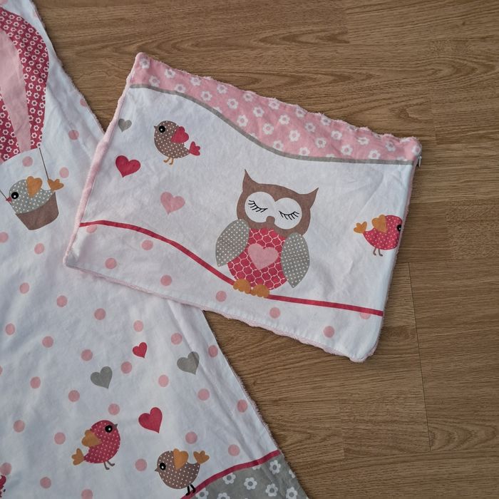 Komplet dziewczęcy do wózka kocyk