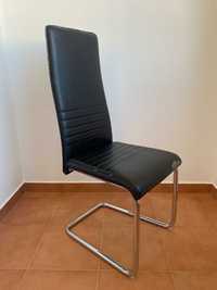Cadeira Jantar Preta Conforama Edwin 15€ (Nova custa 96€)