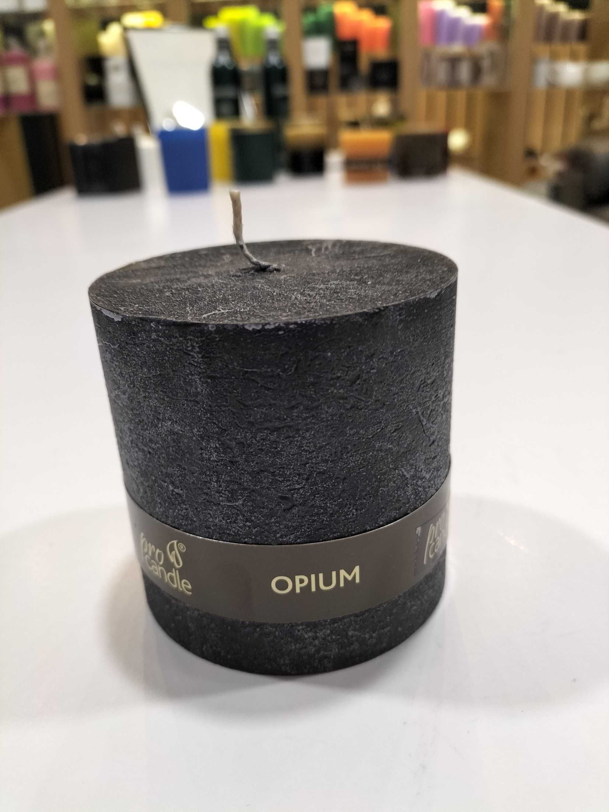 Świeca zapachowa Opium Intensywny zapach 45H świeczka opium 7,5x7,5cm