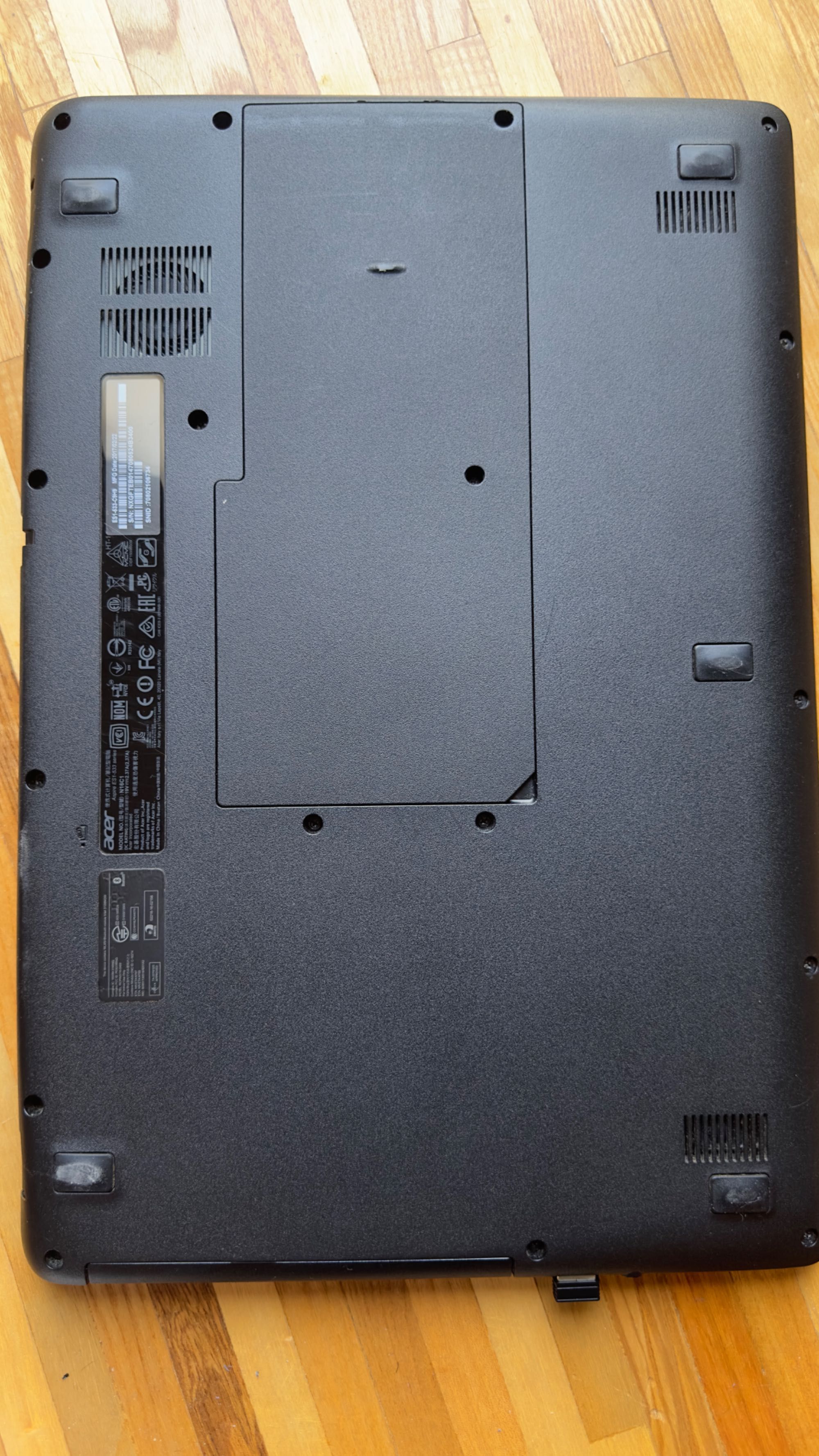 Vendo Notebook  acer